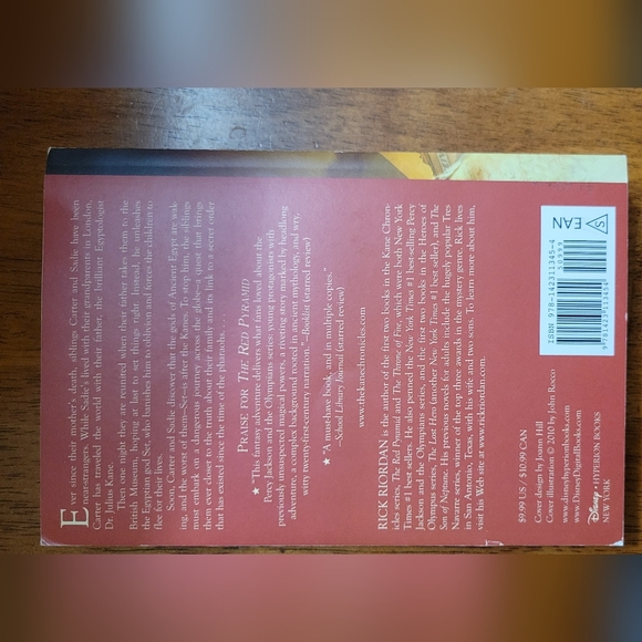 The Red Pyramid by Rick Riordan - Picture 3 of 3